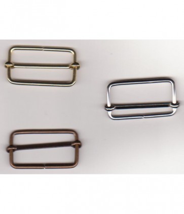 Gancio metallo scorrevole h cm 2-2 l 4 cm confezione da 10 pezzi