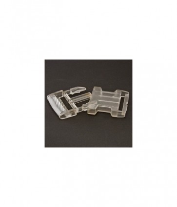 Gancio zaino mm 40 trasparente scatola da 6 pezzi / ff255