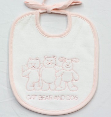 Bavetta bavaglino neonato in cotone mis. Piccola