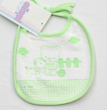 Bavetta bavaglino neonato in cotone mis. Piccola