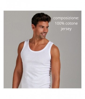 Maglia uomo spalla larga 100% cotone jersey  / 1008