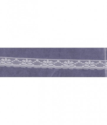 Merletto nylon cm 1-5 pezza da 20 mt / 4099