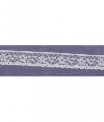 Merletto nylon cm 3 pezza da 20 mt / 3098