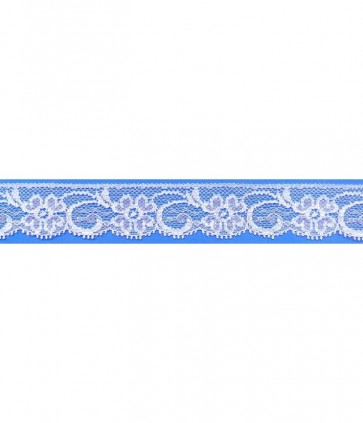 Merletto nylon cm 3 pezza da 20 mt / 3828