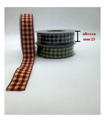 Nastro scozzese mm 25 rotolo da 20 mt quadrato max / t162/25