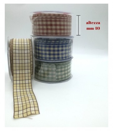Nastro scozzese mm 40 rotolo da 20 mt quadrato max / t162/40