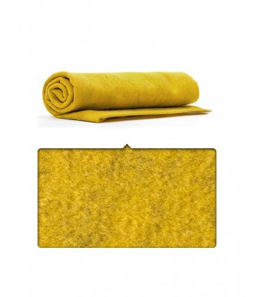 Panno lana foglio h 50 l 70 cm 100% poliestere spessore mm 2 / nevada