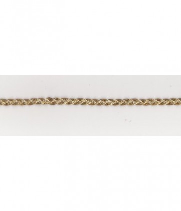 Passamaneria agremano trecciato lame' pezza da 20 mt / 4037/0