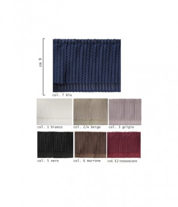 Passamaneria balza cm 9 100% poliestere confezione da 9 mt / 1753