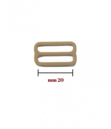 Passantino in plastica mm 20 busta da 25 pezzi