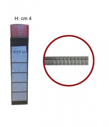 Riloga trasparente cm 4  rotolo da 50 mt / 201/40/tr