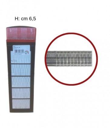 Riloga trasparente dritta cm 6-5 rotolo da 50 mt / 201/65/tr