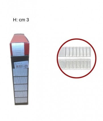 Riloga velcrata cm 3 rotolo da 50 mt / 201/30/vel