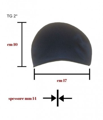 Spalline giro sella in spugna ricoperte in maglina taglia 2ﾰ confezione da 12 paia / art 5 ok