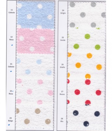 Spugna per asciugamano 100% cotone stampata baby h cm 150 / dream