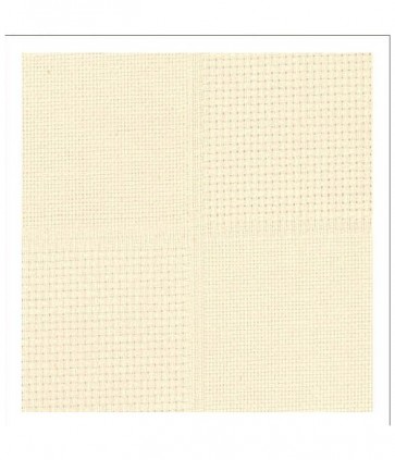 Tela aida scacchi cm h 150 ecru' 55 fori (in 10 cm)ok