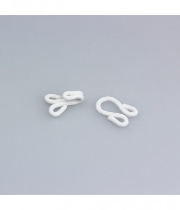 Uncinelli rivestiti mm 21 x 17 scatola da 12 coppie ff553/2/12