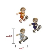 Applicazione termoadesivatessuto confezione da 3 pezzi / 866