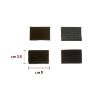 Applicazione termoadesivatessuto confezione da 6 pezzi / 9453