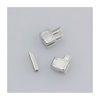 Ganci per zip parte inferiore confezione da 100 pz / ff558/5/100