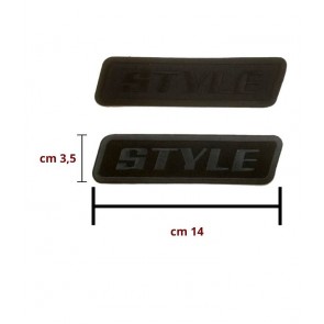 Applicazione adesiva e termoadesiva tessuto confezione da 3 pezzi / 9977