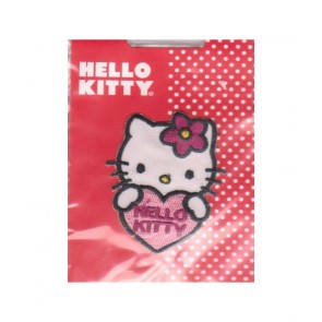 Applicazione termoadesiva hello kitty h cm 6 l cm 5 confezione da 3 pezzi / 14255