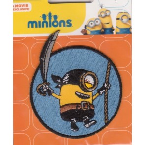 Applicazione termoadesiva minions h cm 6 l cm 7 confezione da 3 pezzi / 581