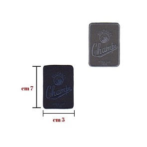 Applicazione termoadesiva tessuto confezione da 3 pezzi / 01534