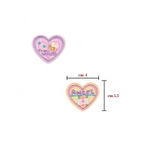 Applicazione termoadesiva tessuto confezione da 3 pezzi / 7827