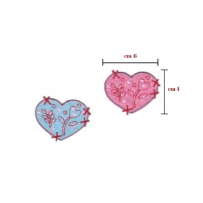 Applicazione termoadesiva tessuto confezione da 3 pz / 7660