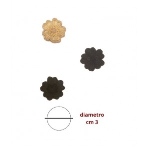 Applicazione termoadesiva tessuto e paillettes confezione da 6 pezzi / 9471