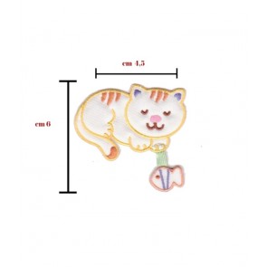 Applicazione termoadesiva tessutoconfezione da 3 pezzi / 8024