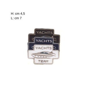 Applicazione termoadesivatessuto colori assortiti confezione da 3 pezzi / 8966