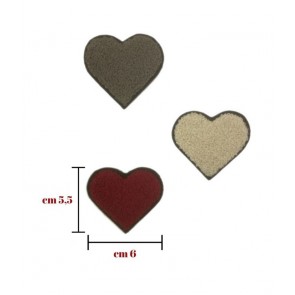 Applicazione termoadesivatessuto confezione da 3 pezzi / 514/b