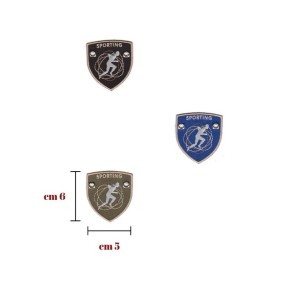 Applicazione termoadesivatessuto confezione da 3 pezzi / 7726