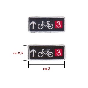 Applicazione termoadesivatessuto confezione da 3 pezzi / 8894