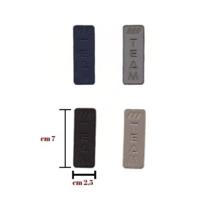 Applicazione termoadesivatessuto confezione da 4 pezzi / 9008