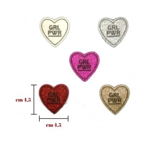 Applicazione termoadesivatessuto confezione da 5 pezzi / 713/b