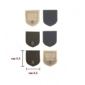 Applicazione termoadesivatessuto confezione da 6 pezzi / 127