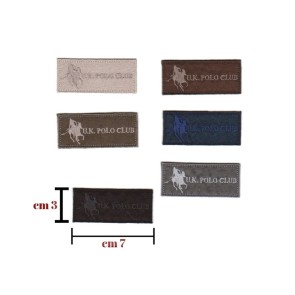 Applicazione termoadesivatessuto confezione da 6 pezzi / 580/b