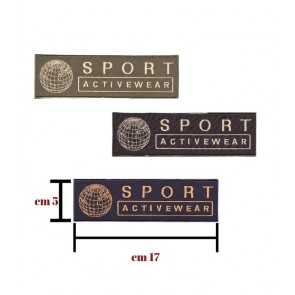 Applicazione termoadesivetessuto colori assortiti confezione da 3 pezzi / 694