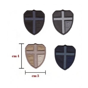 Applicazione termoadesivetessuto colori assortiti confezione da 4 pezzi / 470