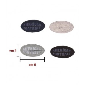 Applicazione termoadesivetessuto colori assortiti confezione da 4 pezzi / 664/a