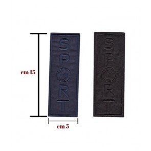 Applicazione termoadesivetessuto colori assortiti confezione da 6 pezzi / 1761