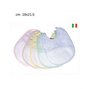 Bavette per neonato microvichy aida confezione da 3 pezzi  / bv00883