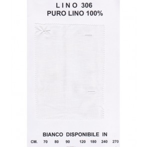 Lino 100% cm 70 bianco art 306 / bellora