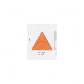 Triangolo termoadesivo in renna confezione da 12 pezzi / 39