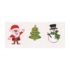 Applicazioni natalizie confezione da 3 pezzi assortite / ap10463