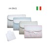 Fasciatoio pieghevole cm 29x21 con inserto in tela aida / co325.18