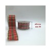 Nastro scozzese lurex 46 mm rotolo da 15 mt / t2046